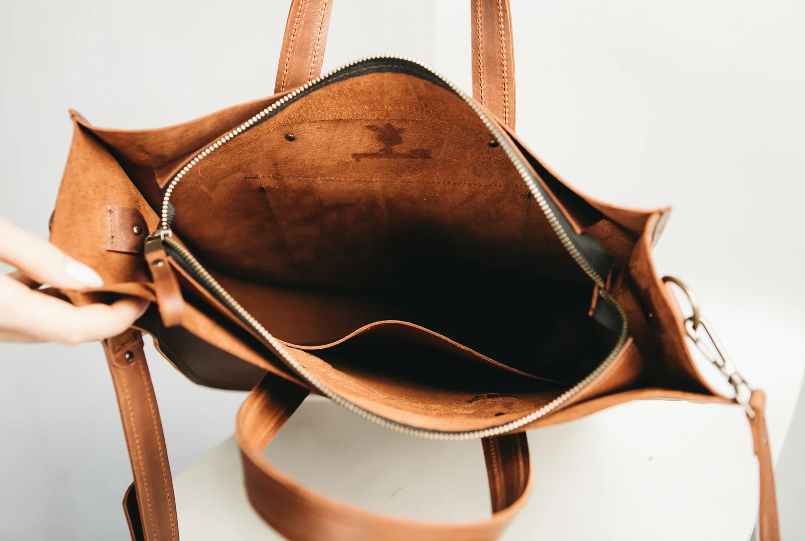 Leather tote Bag women,Leather tote Bag,Crossbody tote bag - Image 6