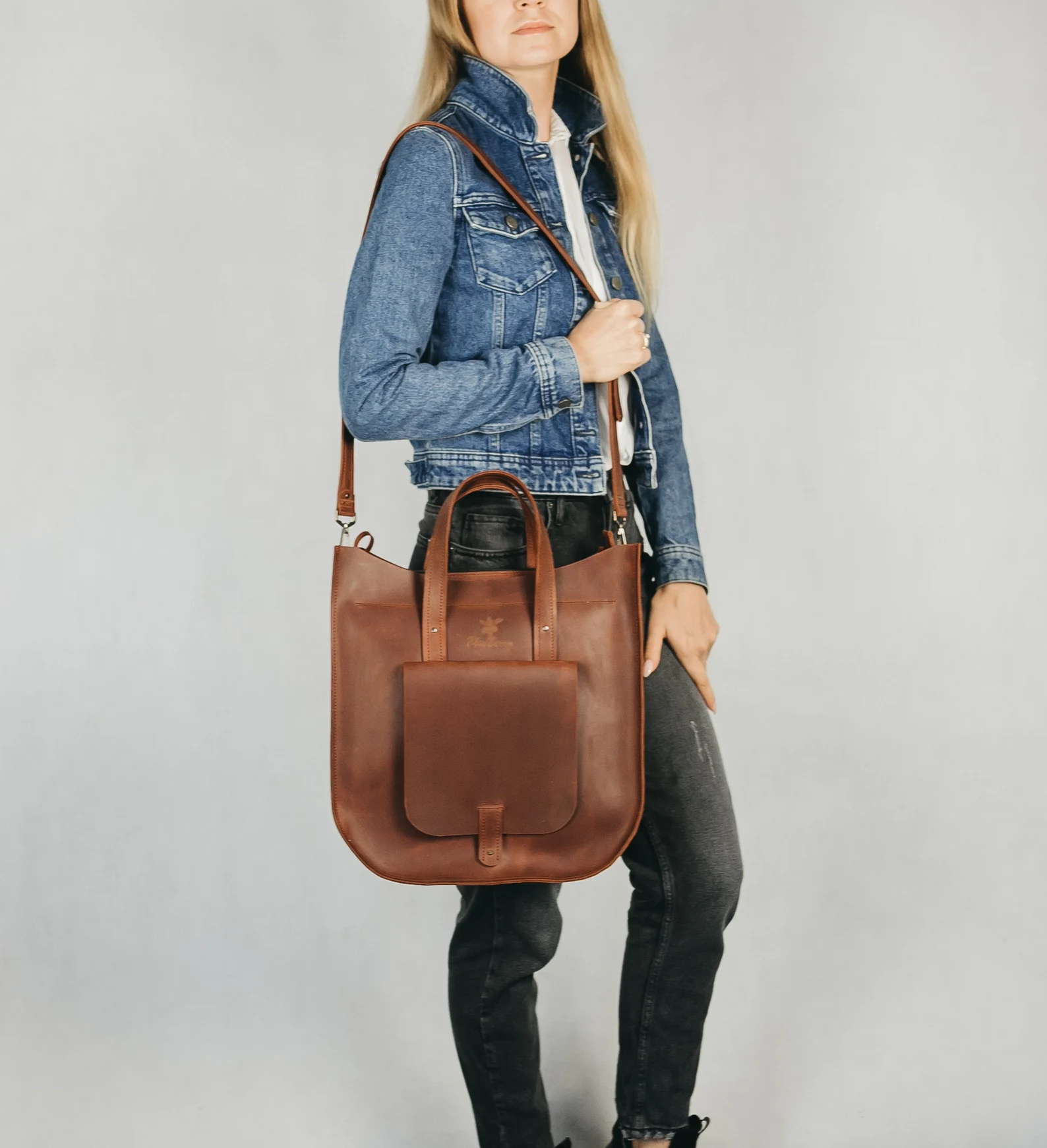 Leather tote Bag women,Leather tote Bag,Crossbody tote bag - Image 7