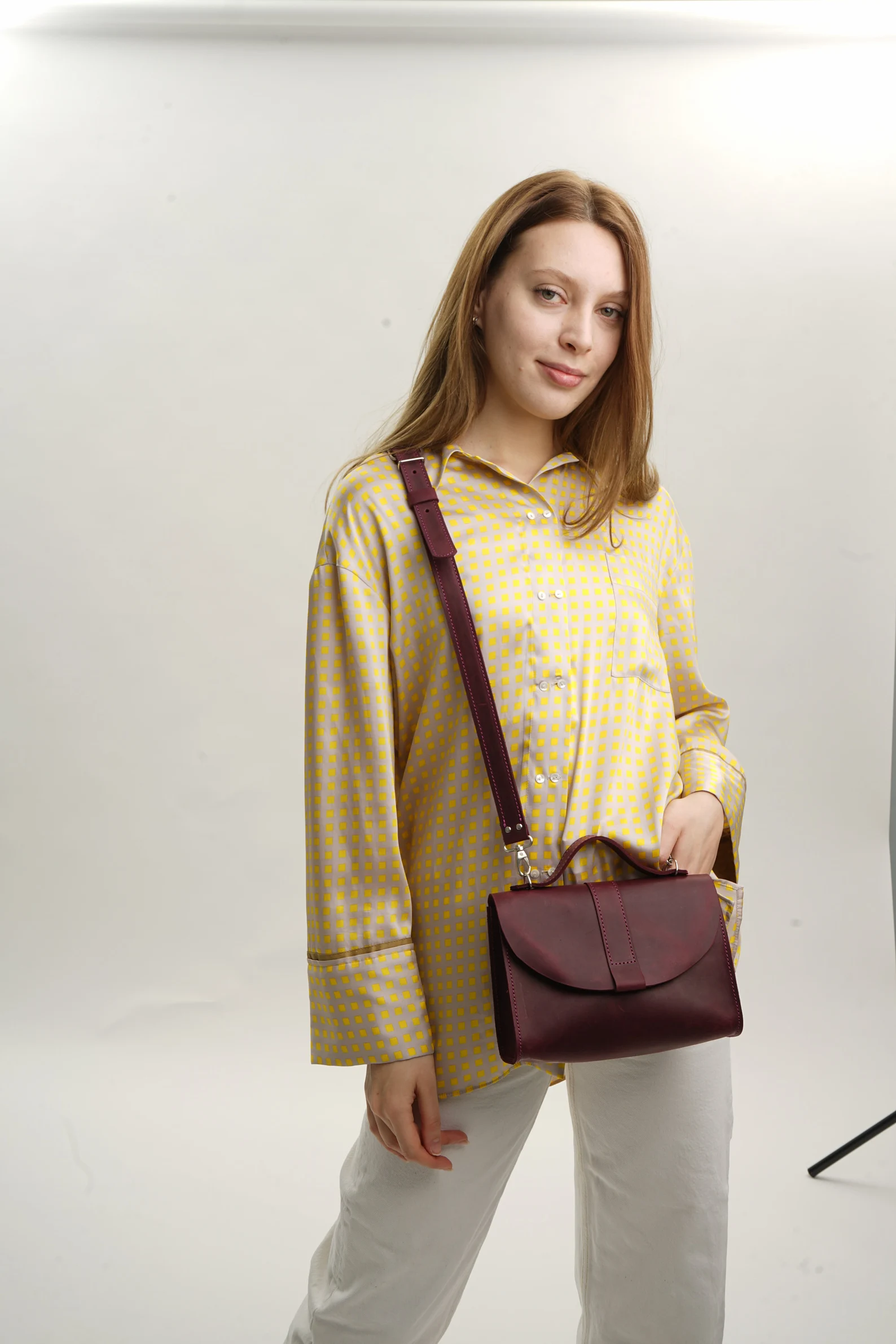 Leather Crossbody Bag Women Shoulder Bag Mini Bag - Image 6