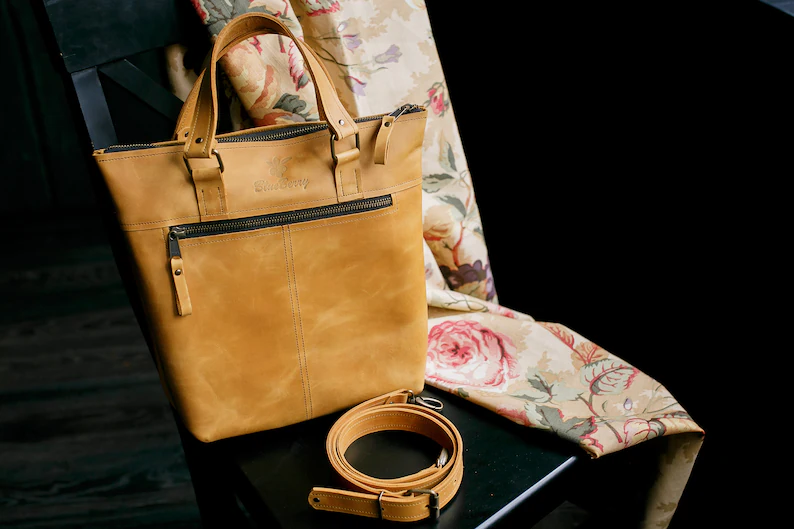 Leather messenger Bag,Women backpack leather